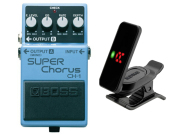 【即納可能】BOSS SUPER Chorus CH-1 + KORG Pitchclip 2 PC-2 セット（新品）【送料無料】【区分A】