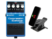 【即納可能】BOSS Compression Sustainer CS-3 + KORG Pitchclip 2 PC-2 セット（新品）【送料無料】【区分A】