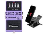 【即納可能】BOSS Dimension C DC-2w + KORG Pitchclip 2 PC-2 セット（新品）【送料無料】【区分A】