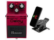 【即納可能】BOSS Delay DM-2w (J) + KORG Pitchclip 2 PC-2 セット（新品）【送料無料】【区分A】