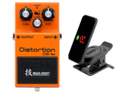 BOSS Distortion DS-1W / 技WAZA CRAFT【made in JAPAN】+ KORG Pitchclip 2 PC-2 セット（新品）【送料無料】【区分A】