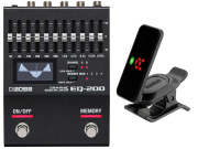 【即納可能】BOSS EQ-200 + KORG Pitchclip 2 PC-2 セット（新品）【送料無料】【区分A】