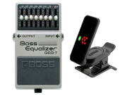 【即納可能】BOSS Bass Equalizer GEB-7 + KORG Pitchclip 2 PC-2 セット（新品）【送料無料】【区分A】