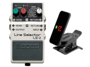 【即納可能】BOSS Line Selector LS-2 + KORG Pitchclip 2 PC-2 セット（新品）【送料無料】【区分A】