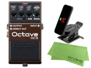 【即納可能】BOSS OC-5 + KORG PitchClip 2 PC-2 + マークスオリジナルクロス セット（新品）【送料無料】【区分A】