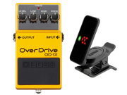 【即納可能】BOSS Overdrive OD-1X + KORG Pitchclip 2 PC-2 セット（新品）【送料無料】【区分A】
