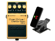 【即納可能】BOSS OverDrive／Distortion OS-2 + KORG Pitchclip 2 PC-2 セット（新品）【送料無料】【区分A】
