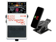 【即納可能】BOSS Chromatic Tuner TU-3 + KORG Pitchclip 2 PC-2 セット（新品）【送料無料】【区分A】