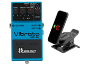 【即納可能】BOSS Vibrato VB-2w (J) + KORG Pitchclip 2 PC-2 セット（新品）【送料無料】【区分A】