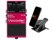 【即納可能】BOSS Vocoder VO-1 + KORG Pitchclip 2 PC-2 セット（新品）【送料無料】【区分A】