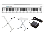 【即納可能】Roland FP-30X-WH + キーボードスタンド + チェア セット（新品）【送料無料】【区分J】【梱P-3】