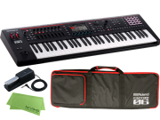 【即納可能／専用ソフトケース付】Roland FANTOM-06 + ダンパーペダル DP-10 セット 61鍵盤モデル（新品）【送料無料】【区分H】【梱P-2】