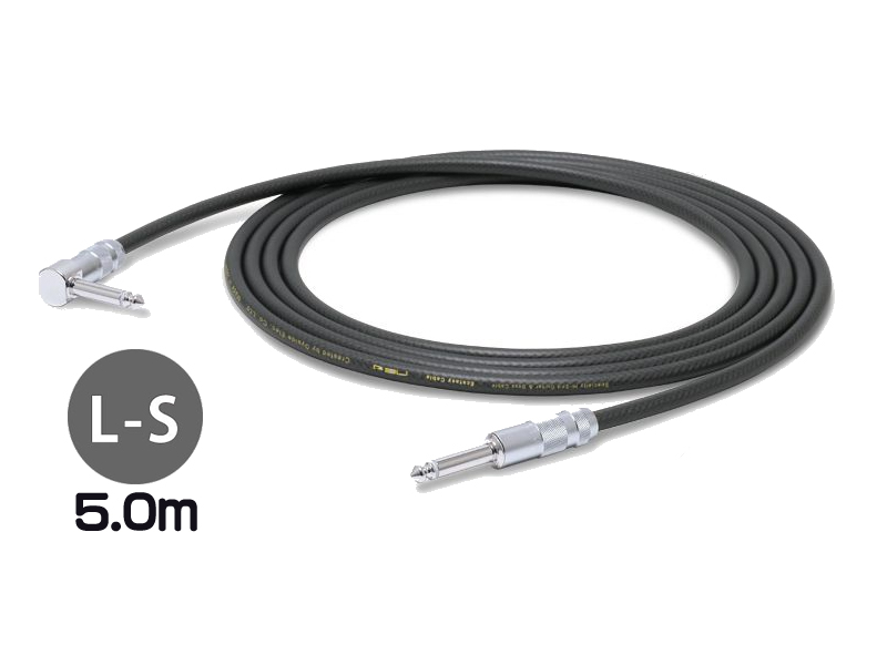【即納可能】OYAIDE Ecstasy Cable L型 - ストレート [5.0m-LS]（新品）【送料無料】【区分YC】