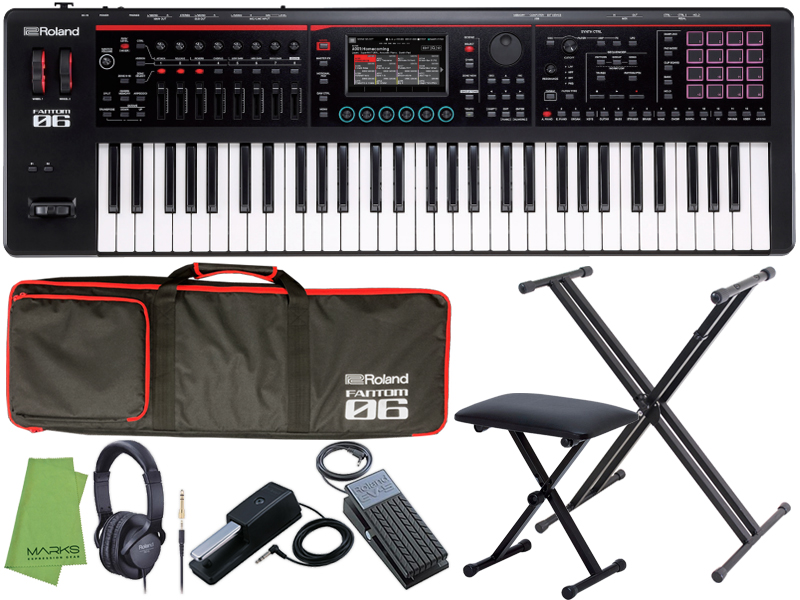 【即納可能】Roland FANTOM-06 コンプリート セット 61鍵盤モデル（新品）【送料無料】【区分H】【梱P-4】