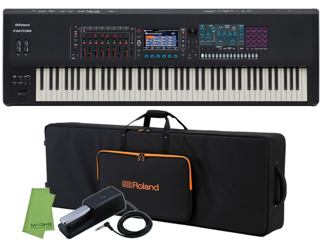 【即納可能】Roland FANTOM-8 88鍵盤モデル + SC-G88W3 + DP-10 セット （新品）【送料無料】【区分K】【梱P-3】