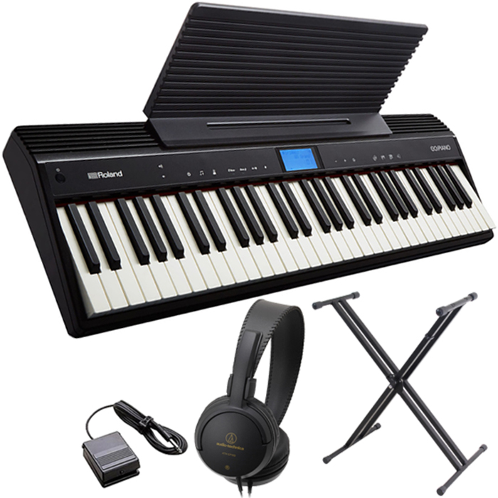 【即納可能】Roland GO:PIANO [GO-61P] ホームセット（新品）【送料無料】【区分F】【梱P-3】