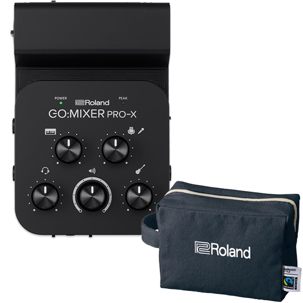 【ロゴ入りポーチ プレゼント】Roland GO:MIXER PRO X（新品）【送料無料】【区分A】【区分A】