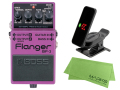 【即納可能】BOSS Flanger BF-3 + KORG Pitchclip 2 PC-2 + マークスオリジナルクロス セット（新品）【送料無料】【区分A】