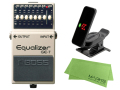 【即納可能】BOSS Equalizer GE-7 + KORG Pitchclip 2 PC-2 + マークスオリジナルクロス セット（新品）【送料無料】【区分A】