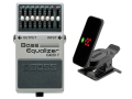 【即納可能】BOSS Bass Equalizer GEB-7 + KORG Pitchclip 2 PC-2 セット（新品）【送料無料】【区分A】