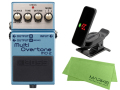 【即納可能】BOSS Multi Overtone MO-2 + KORG Pitchclip 2 PC-2 + マークスオリジナルクロス セット（新品）【送料無料】【区分A】