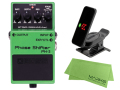 【即納可能】BOSS Phase Shifter PH-3 + KORG Pitchclip 2 PC-2 + マークスオリジナルクロス セット（新品）【送料無料】【区分A】