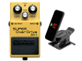 【即納可能】BOSS SUPER OverDrive SD-1 + KORG Pitchclip 2 PC-2 セット（新品）【送料無料】【区分A】