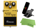 【即納可能】BOSS SUPER OverDrive SD-1w (J) + KORG Pitchclip 2 PC-2 + マークスオリジナルクロス セット（新品）【送料無料】【区分A】