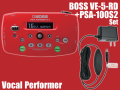 BOSS VE-5 レッド [VE-5-RD] + 純正ACアダプター「PSA-100S2」セット（新品）【送料無料】【区分B】