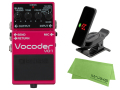 【即納可能】BOSS Vocoder VO-1 + KORG Pitchclip 2 PC-2 + マークスオリジナルクロス セット（新品）【送料無料】【区分A】