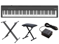 【即納可能】Roland FP-30X-BK + キーボードスタンド + チェア セット（新品）【送料無料】【区分J】【梱P-3】