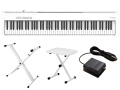 【即納可能】Roland FP-30X-WH + キーボードスタンド + チェア セット（新品）【送料無料】【区分J】【梱P-3】