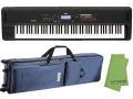 【即納可能】KORG KROSS 2 88鍵盤モデル Super Matt Black [KROSS2-88MB] 純正ソフトケース + マークスオリジナルクロス セット（新品）【送料無料】【区分K】【梱P-2】