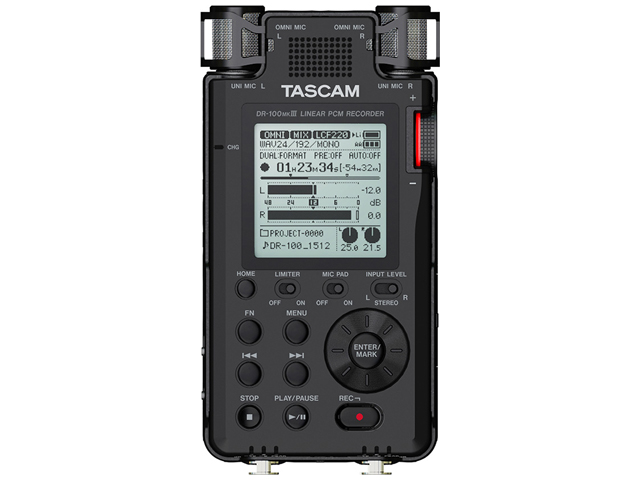 【即納可能】TASCAM DR-100MKIII（新品）【送料無料】【区分A】