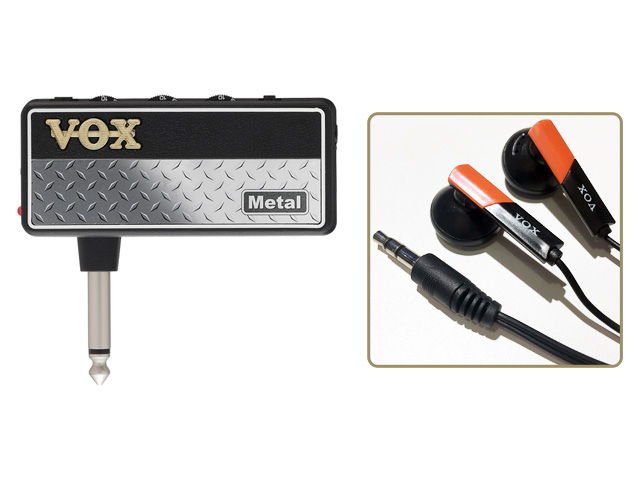 Vox Amplug2 Metal Ap2 Mt Voxロゴ入りイヤホンセット シンセサイザー専門店 マークスミュージック の通販