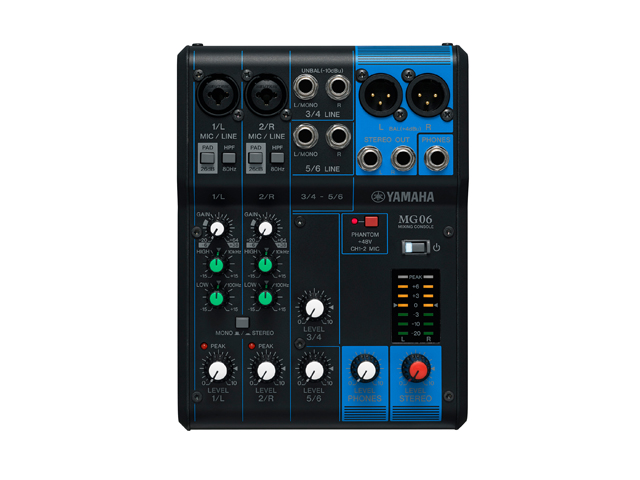 【即納可能】YAMAHA MG06(新品)【送料無料】【区分B】