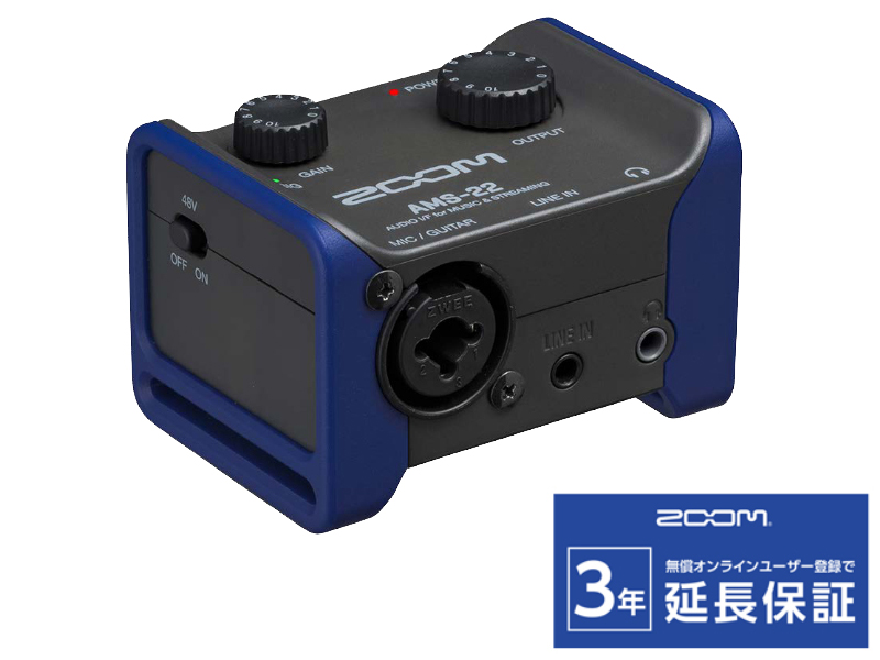 【即納可能】ZOOM AMS-22（新品）【送料無料】【区分A】