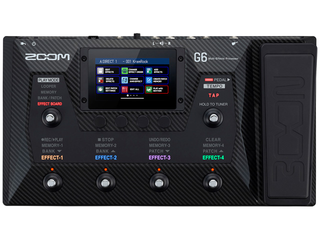 【即納可能】ZOOM G6（新品）【送料無料】【区分C】