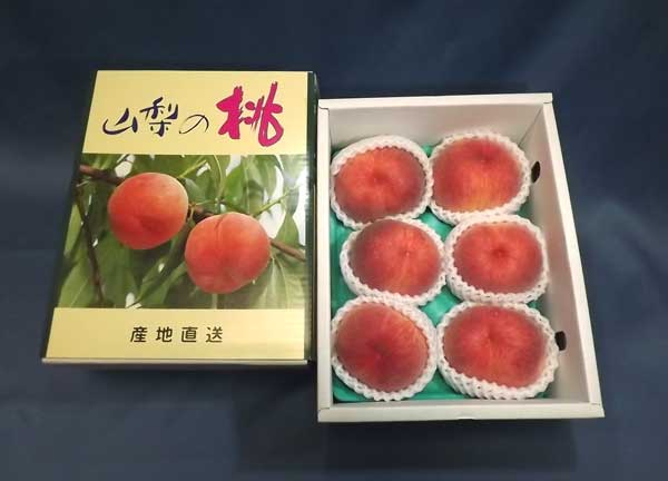 特選LLサイズ桃　2号箱６個入
