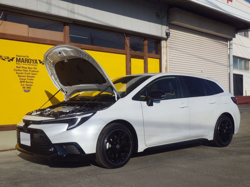 MAROYA トヨタ カローラツーリング［ZWE219W］用ボンネットダンパー