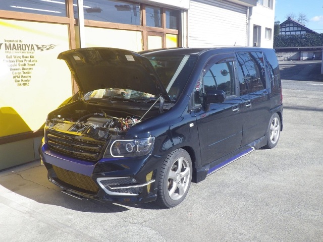 MAROYA ホンダ ビリオスパイク［GK1］(後期型)用ボンネットダンパー