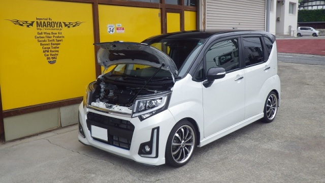 LA150Fスバルステラカスタム左カスタムヘッドライトムーブ