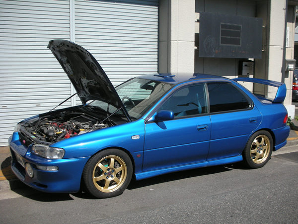 MAROYA スバル インプレッサ［GC8］用ボンネットダンパー