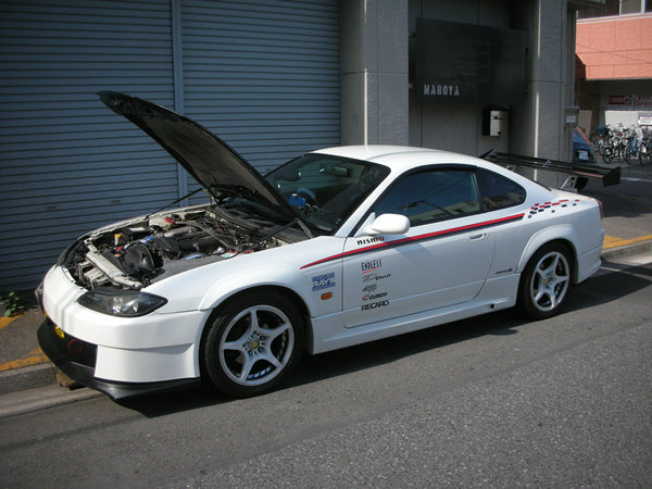 MAROYA 日産 シルビア［S15］軽量ボンネット用ボンネットダンパー