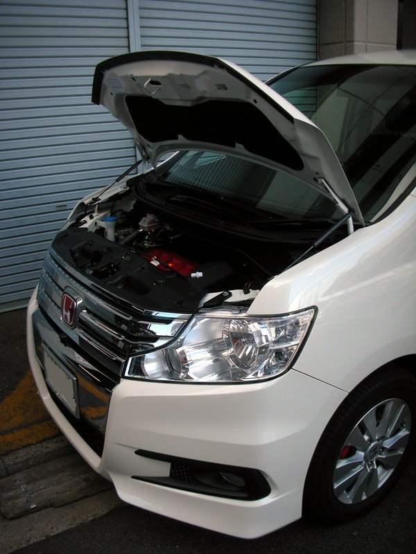 MAROYA ホンダ ステップワゴンスパーダ［RK5］用ボンネットダンパー