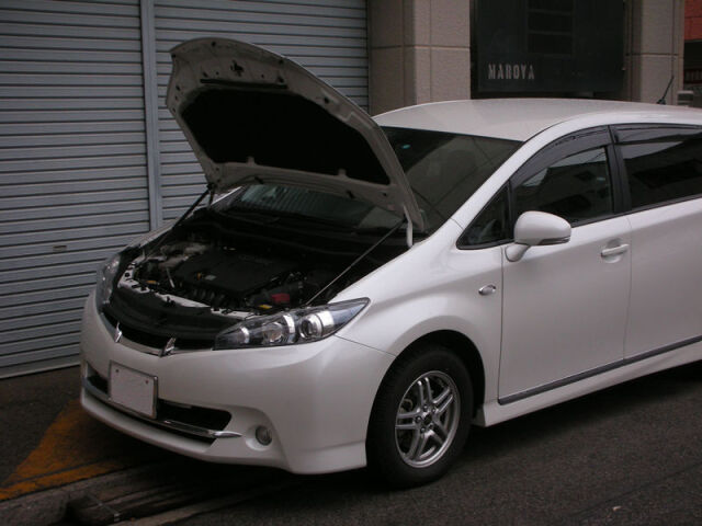 MAROYA トヨタ ウィッシュ［ZGE20W］用ボンネットダンパー