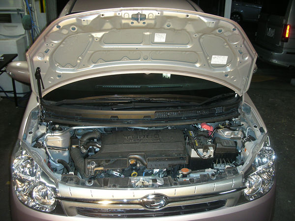 MAROYA ダイハツ ミラカスタム［L275S］用ボンネットダンパー