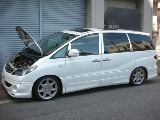 MAROYA トヨタ エスティマ［ACR30］用ボンネットダンパー 