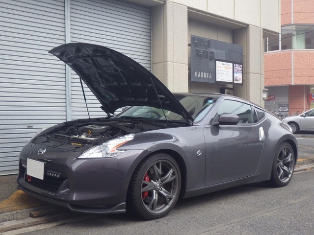 MAROYA 日産 フェアレディZ［Z34］用ボンネットダンパー