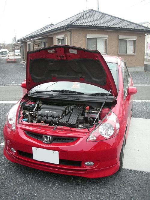 Maroya ホンダ フィット Gd1 4 用ボンネットダンパー Maroya ホンダ フィット Gd1 4 用ボンネットダンパー